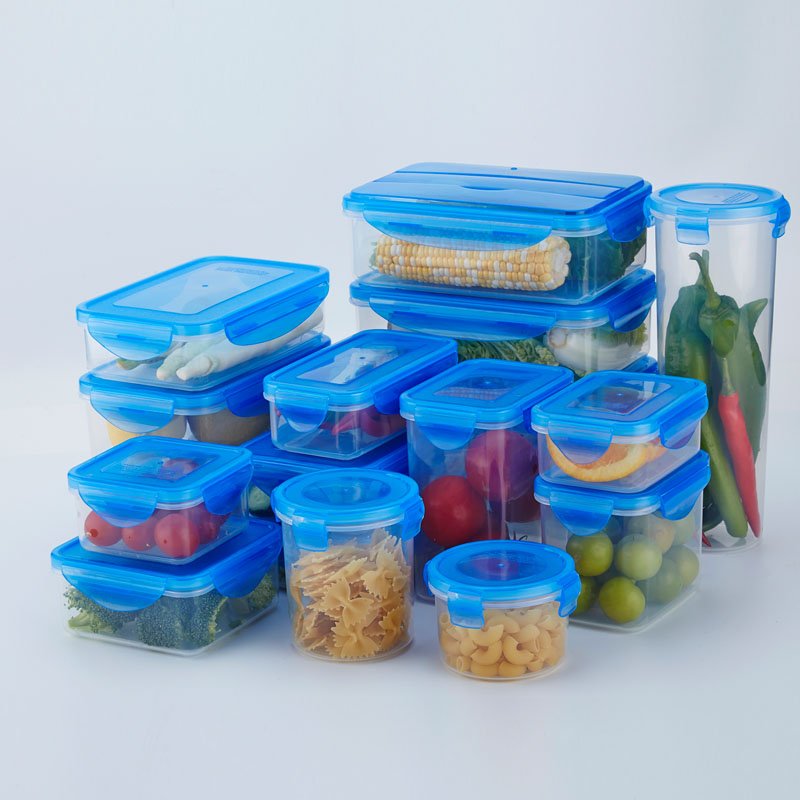 BPA Free Factory Direct Plastic Lunch Box Clear Food Container Fresh Crisper Box