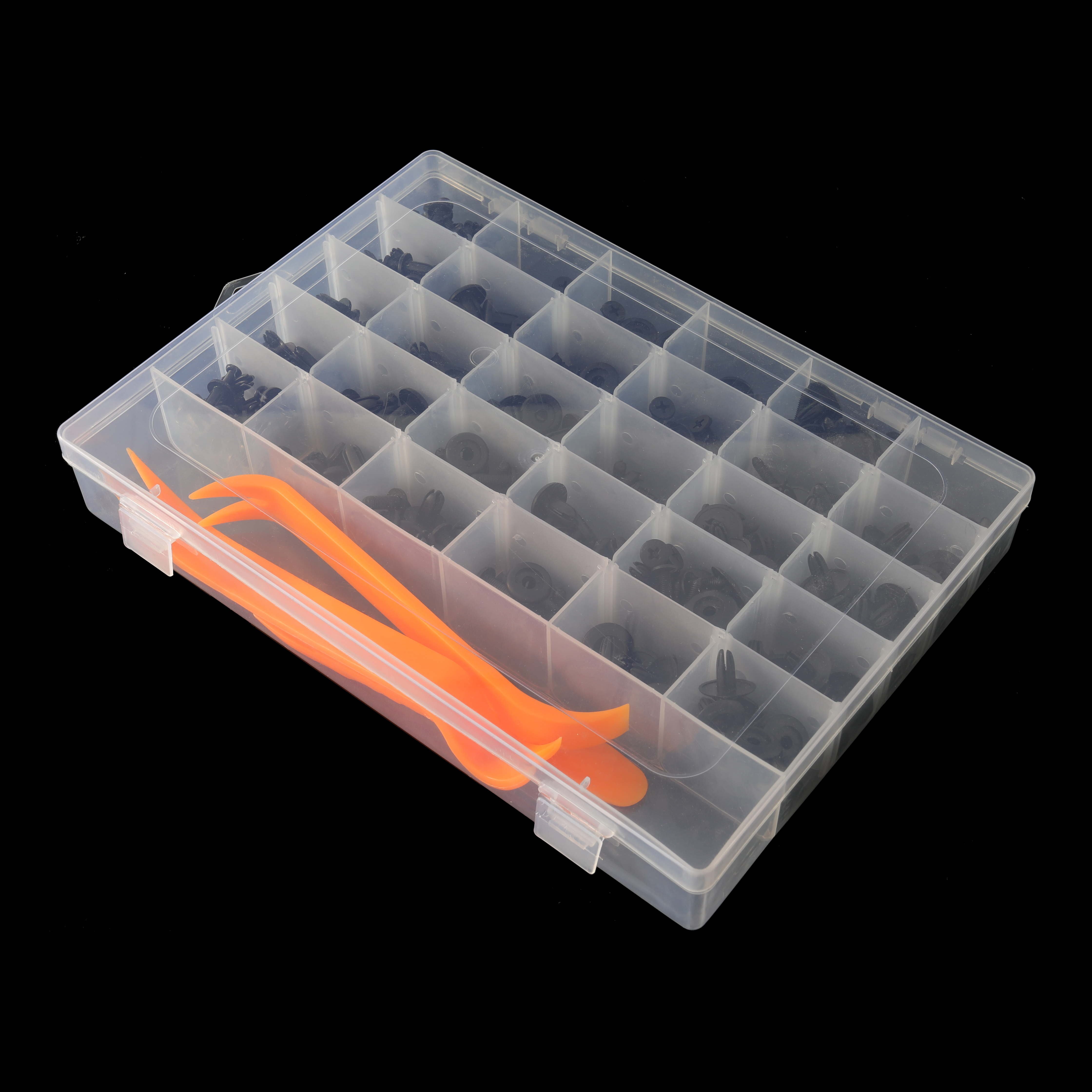 Target Plastic Storage Boxes 18 24 grid duofire Hardware With Dividers tool Parts Case plastic Storage Box