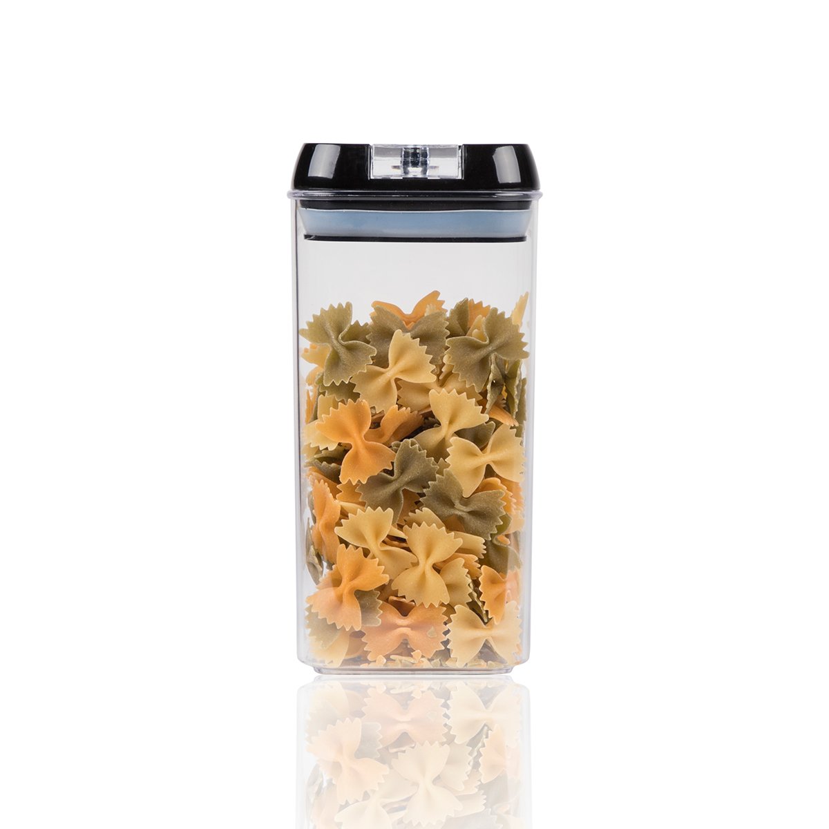 Best Sale 9pcs Clear Kitchen 9 pcs set transparent airtight food storage plastic containers Food Fridge Storage Box