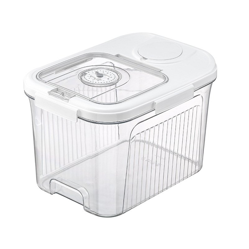 Kitchen Cereal Rice Container Storage Dispenser Storage Container 10Kg With Airtight Lid