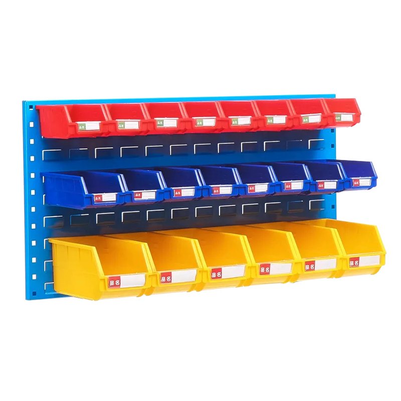 Workshop Multifunction Wall Mounted Tool Storage Box Mobile Workshop Storage Tool Cart