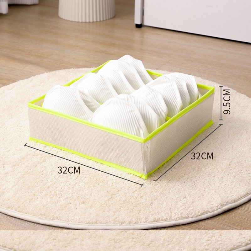 Packing Organizer Bra Underwear Storage Bag Foldable Clothing Storage Storage Box Multifunction with PE Bag Modern Rectangle