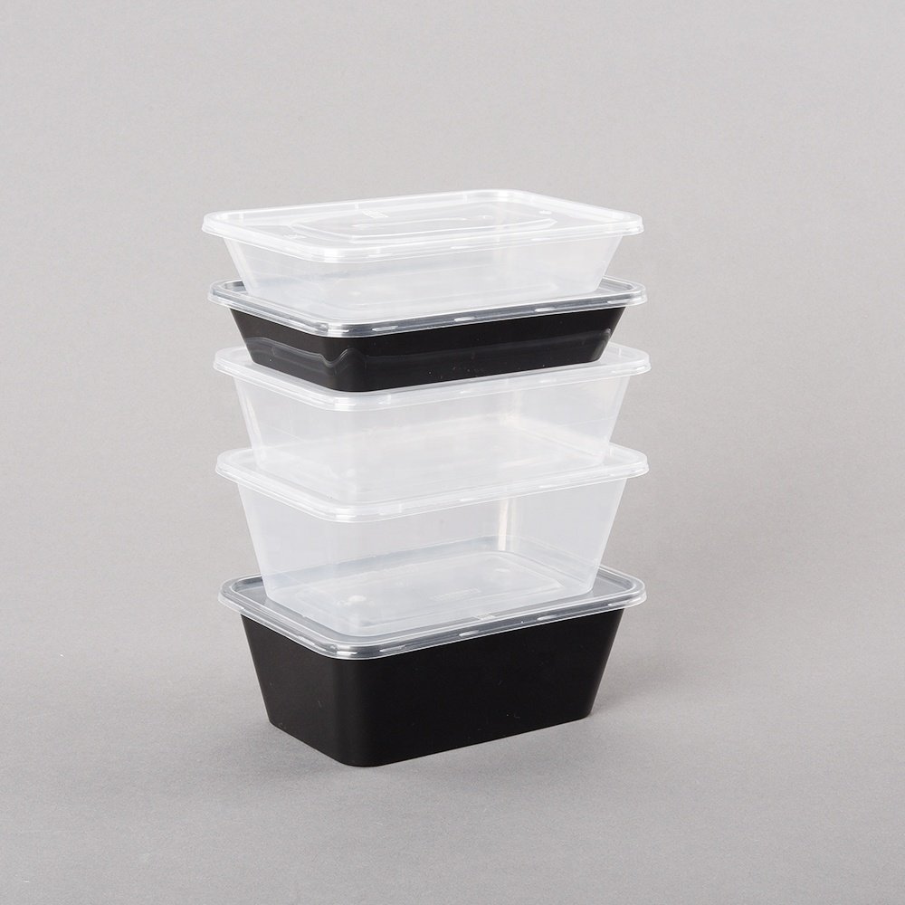 Disposable Restaurant Food Delivery Plastic Biodegradable Meal Prep Containers Food Storage Container Box