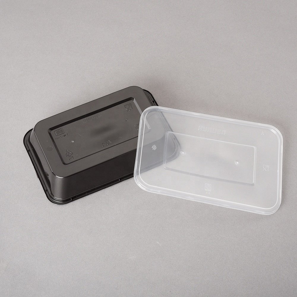 Disposable Restaurant Food Delivery Plastic Biodegradable Meal Prep Containers Food Storage Container Box
