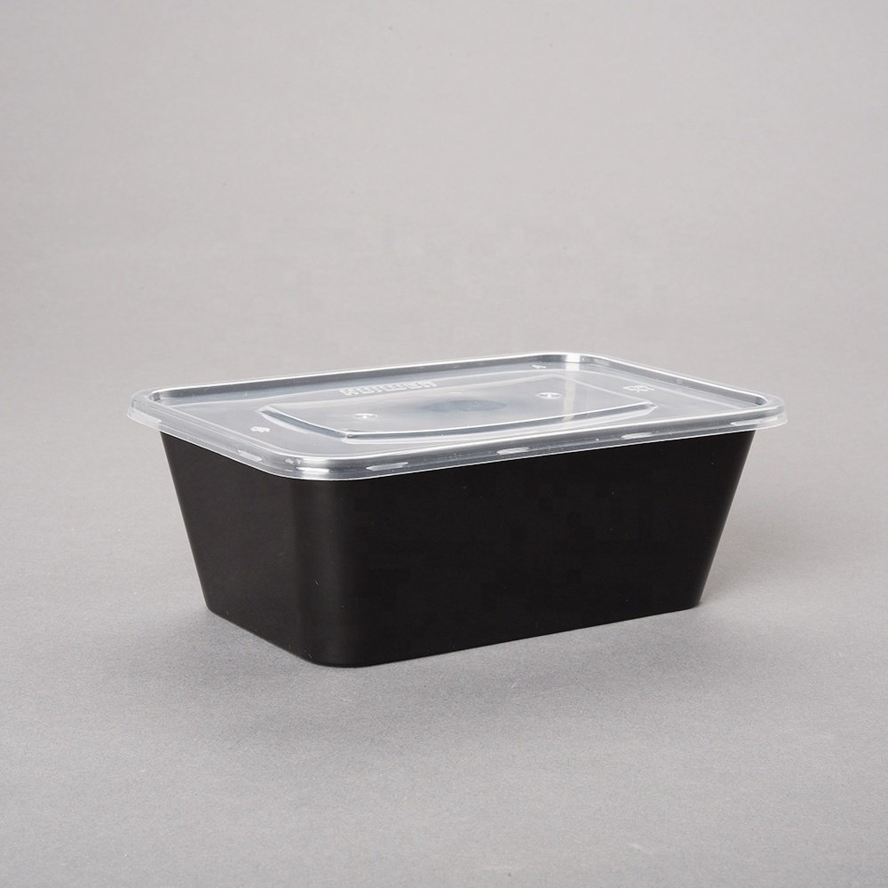 Disposable Restaurant Food Delivery Plastic Biodegradable Meal Prep Containers Food Storage Container Box