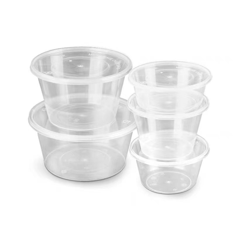Factory Sale Microsafe Disposable Food Storage Plastic Box with Lid Fast Food Takeout meal Prep Containers