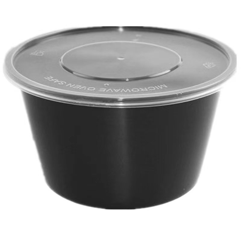 Factory Sale Microsafe Disposable Food Storage Plastic Box with Lid Fast Food Takeout meal Prep Containers