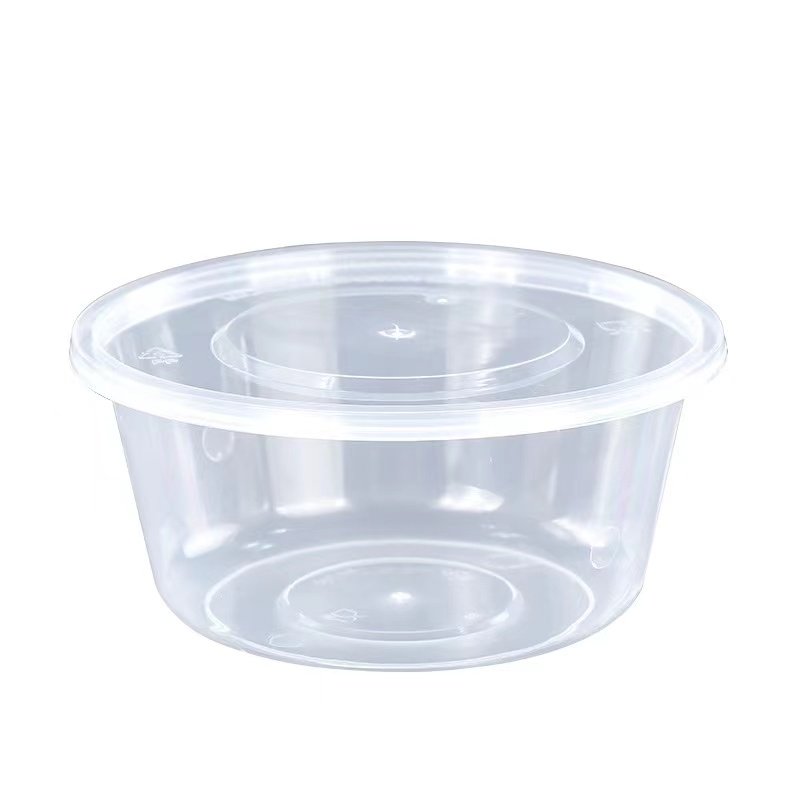 Factory Sale Microsafe Disposable Food Storage Plastic Box with Lid Fast Food Takeout meal Prep Containers