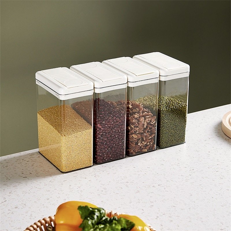 Grain Storage Cans Barley Jars Tea Box Grain Sorting And Storage Dry Food Kitchen Sorting Housework Kitchen Storage