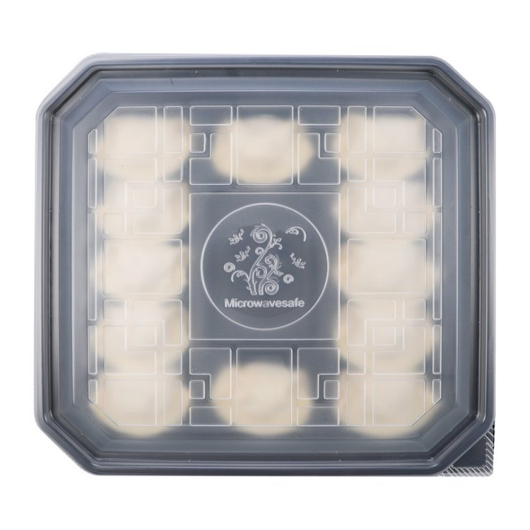 dumpling boxes plastic pp container disposable food storage lunch box