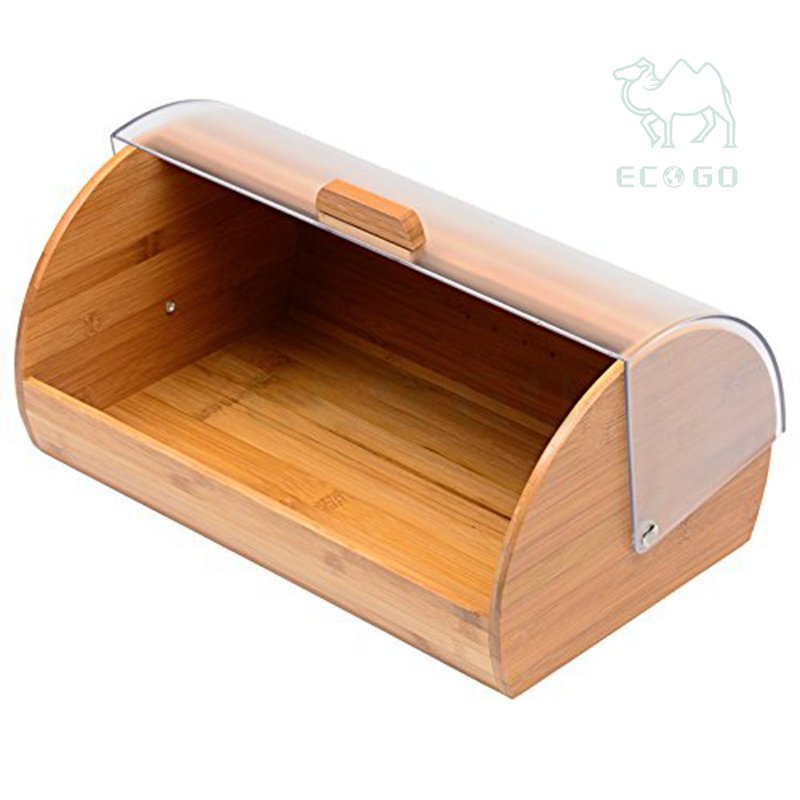 Modern Kitchen Countertop Bread Storage Bin Acrylic Bread Storage Box
