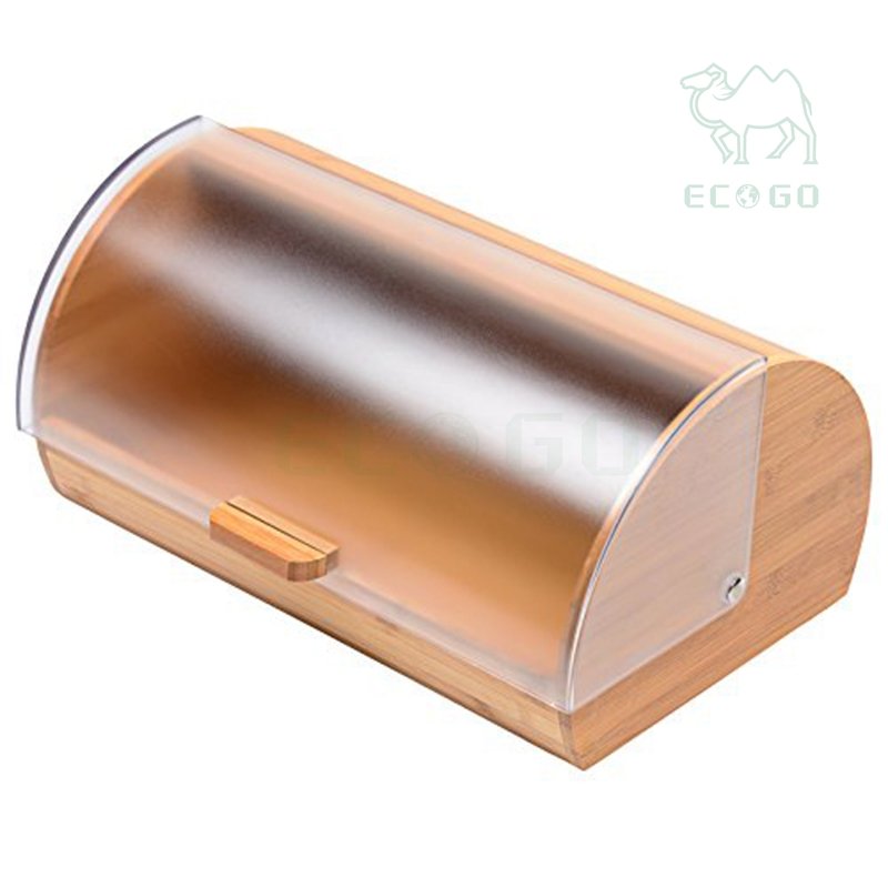 Modern Kitchen Countertop Bread Storage Bin Acrylic Bread Storage Box