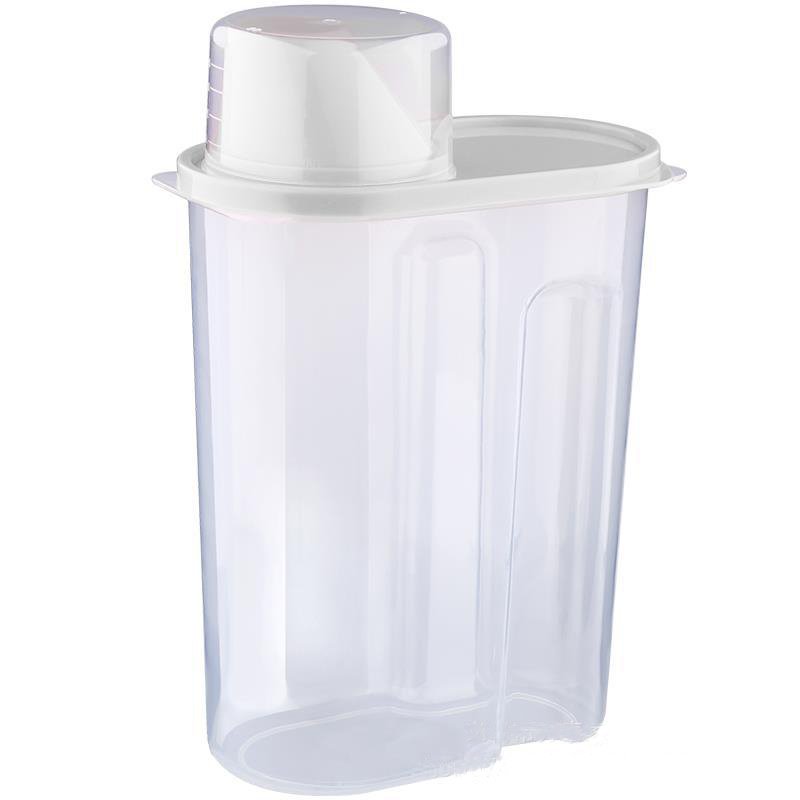 Plastic Food Grade Bucket With Lid Kitchen Food Storage Box Dry Goods Cereal Storage Tank
