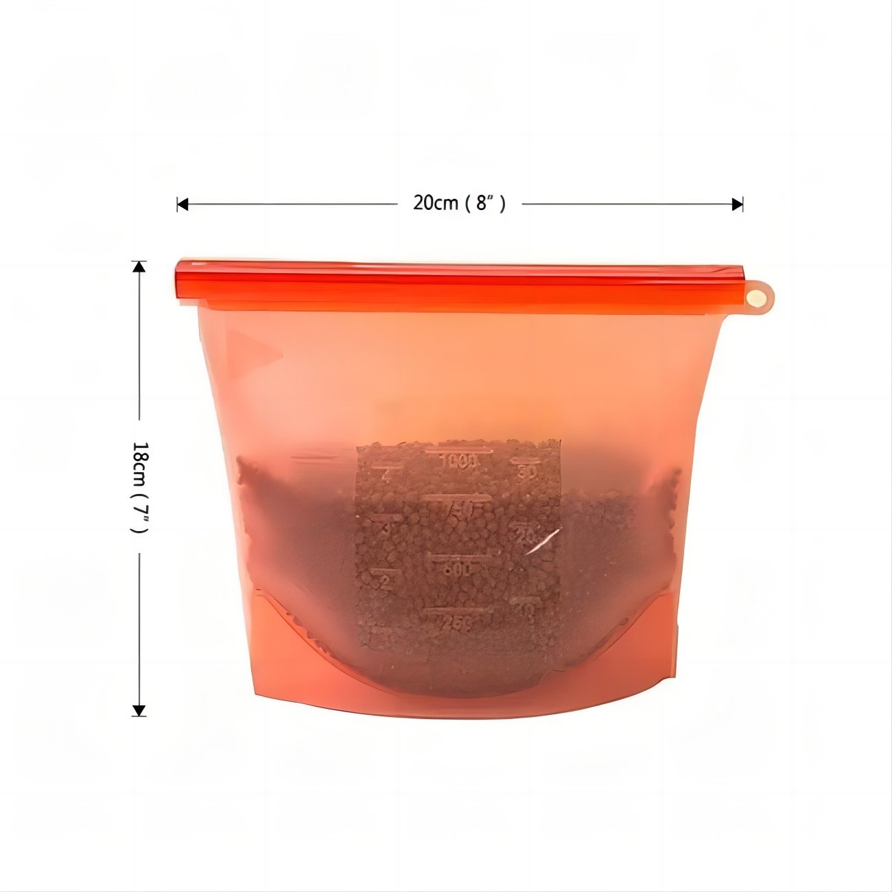 Kitchen Accessories Products Eco Friendly Storage Bags, 2024 New Reusable Silicone Food Bag 4 Set