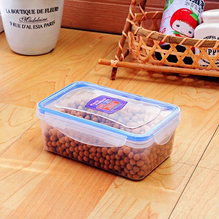 Economical custom design kitchenware 400ml 800ml 1200ml food storage plastic container