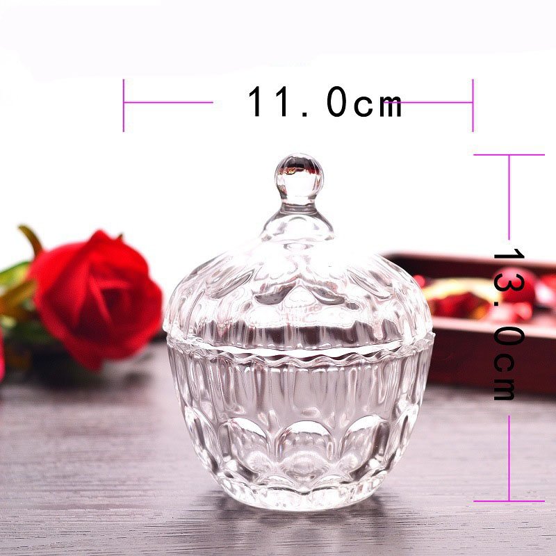 Multi-size Glass Storage Jars Candy Biscuits Food Storage Jars Home Kitchen Restaurant Hotel