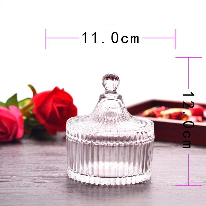 Multi-size Glass Storage Jars Candy Biscuits Food Storage Jars Home Kitchen Restaurant Hotel