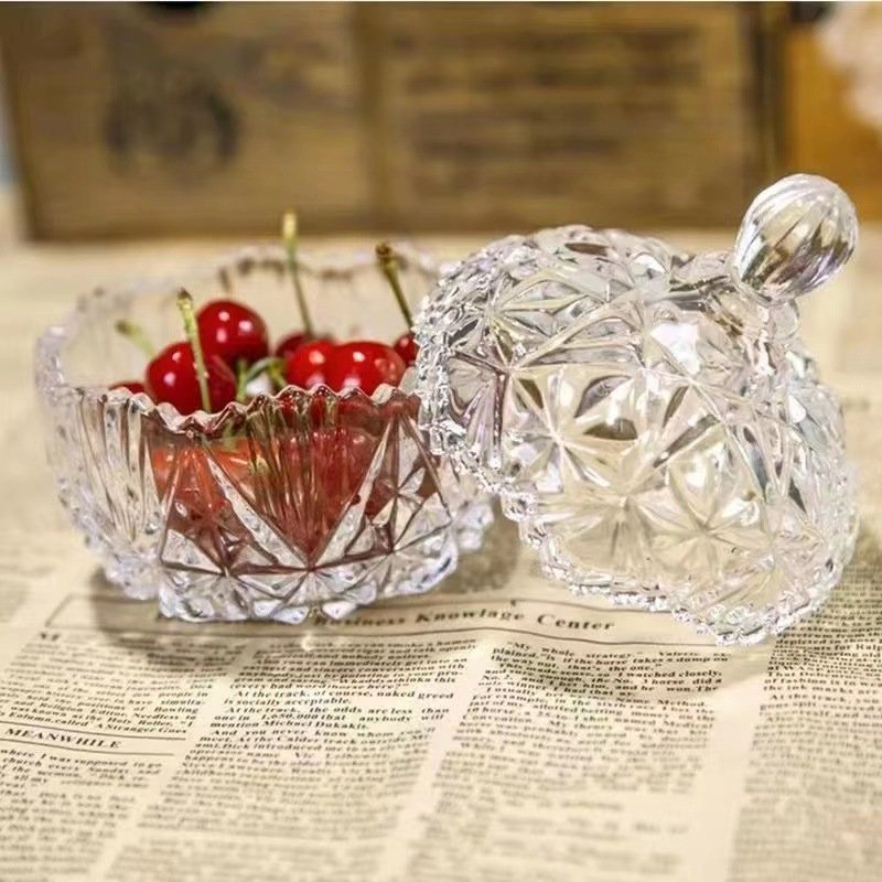 Multi-size Glass Storage Jars Candy Biscuits Food Storage Jars Home Kitchen Restaurant Hotel