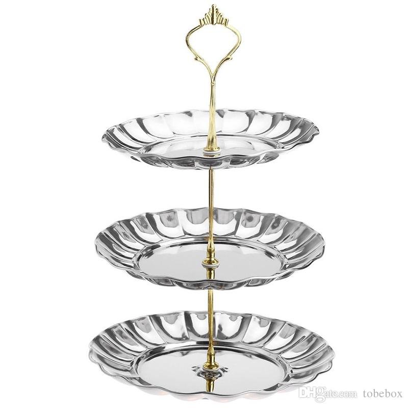 GARDEN 3 TIER IRON WIRE CADDY MULTIPLE USE HOME & KITCHEN DECOR GALVANIZED STORAGE BOXES & BINS