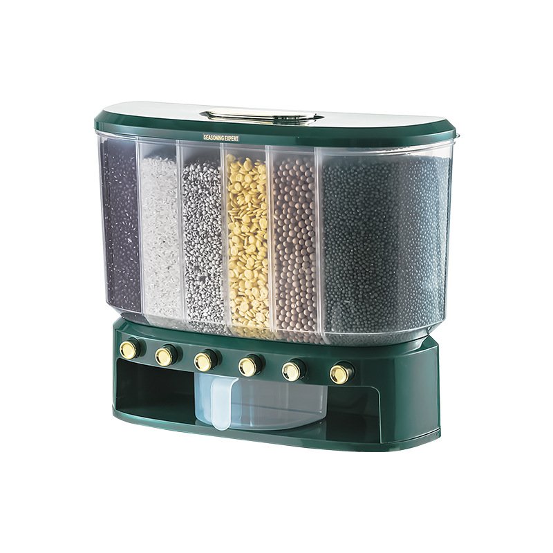 low price plastic food container storage box rice container dispenser kitchen storage boxes grain dispenser supermarket