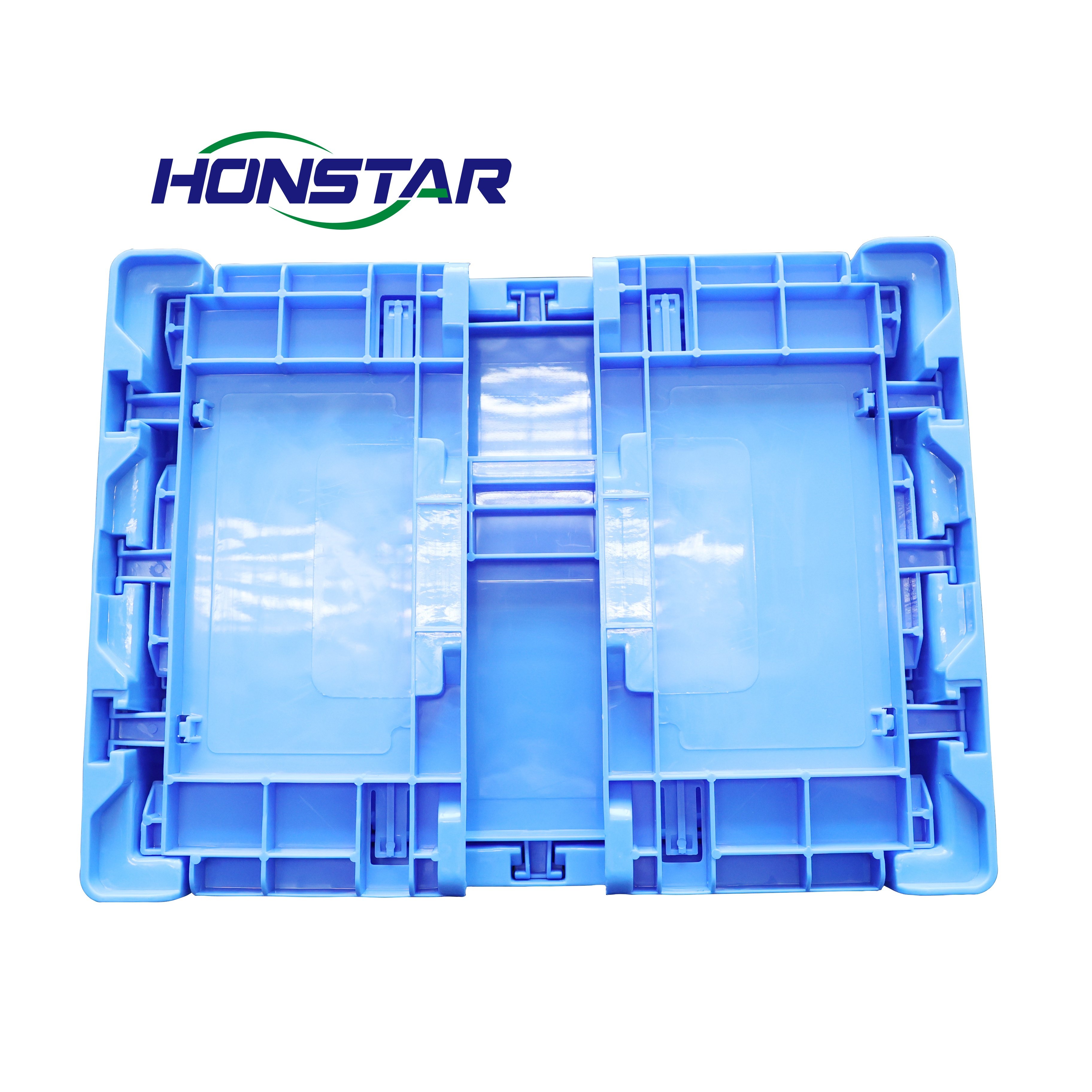 Source Factory Can Customize Blue PP Material Items Collection With Folding Storage Box