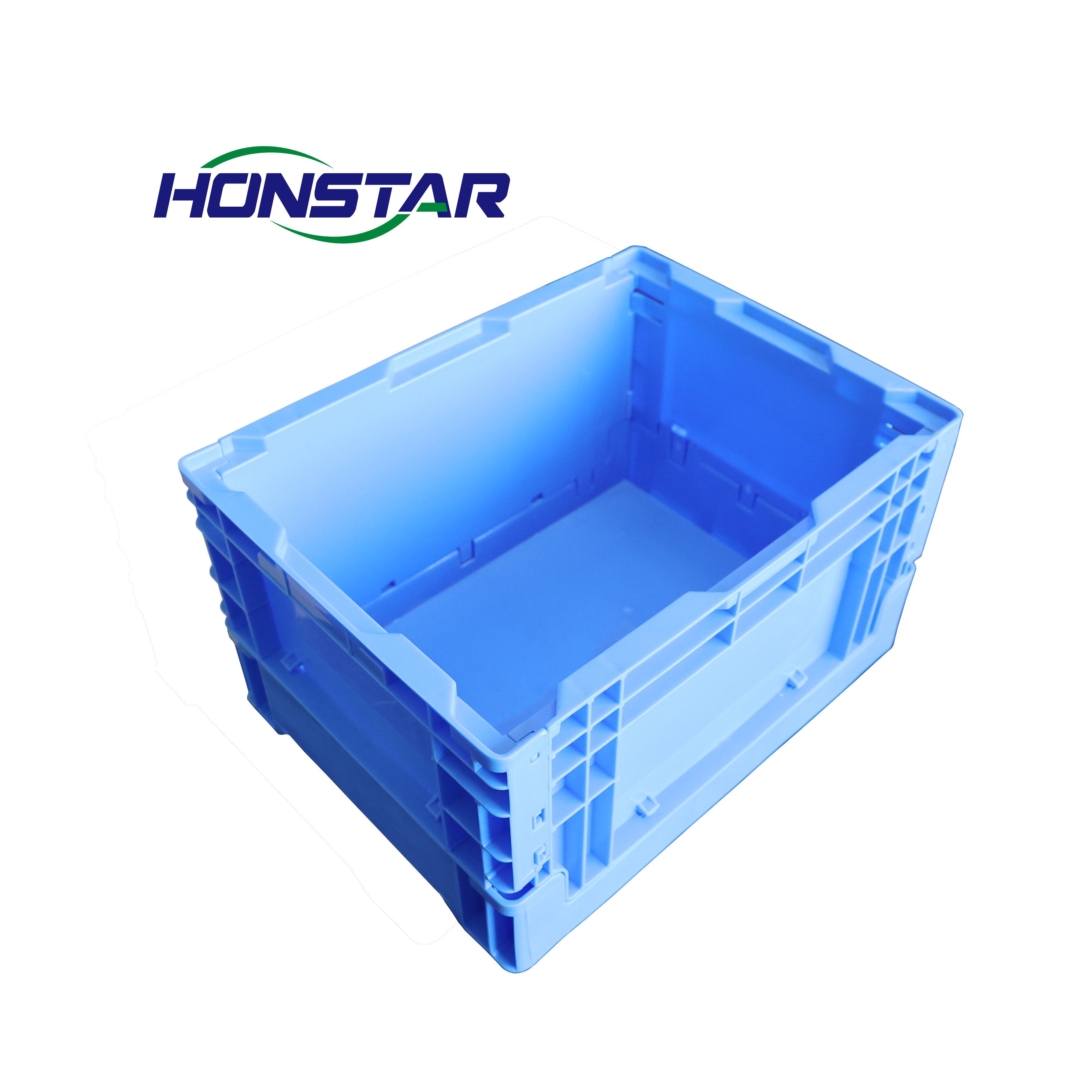 Source Factory Can Customize Blue PP Material Items Collection With Folding Storage Box