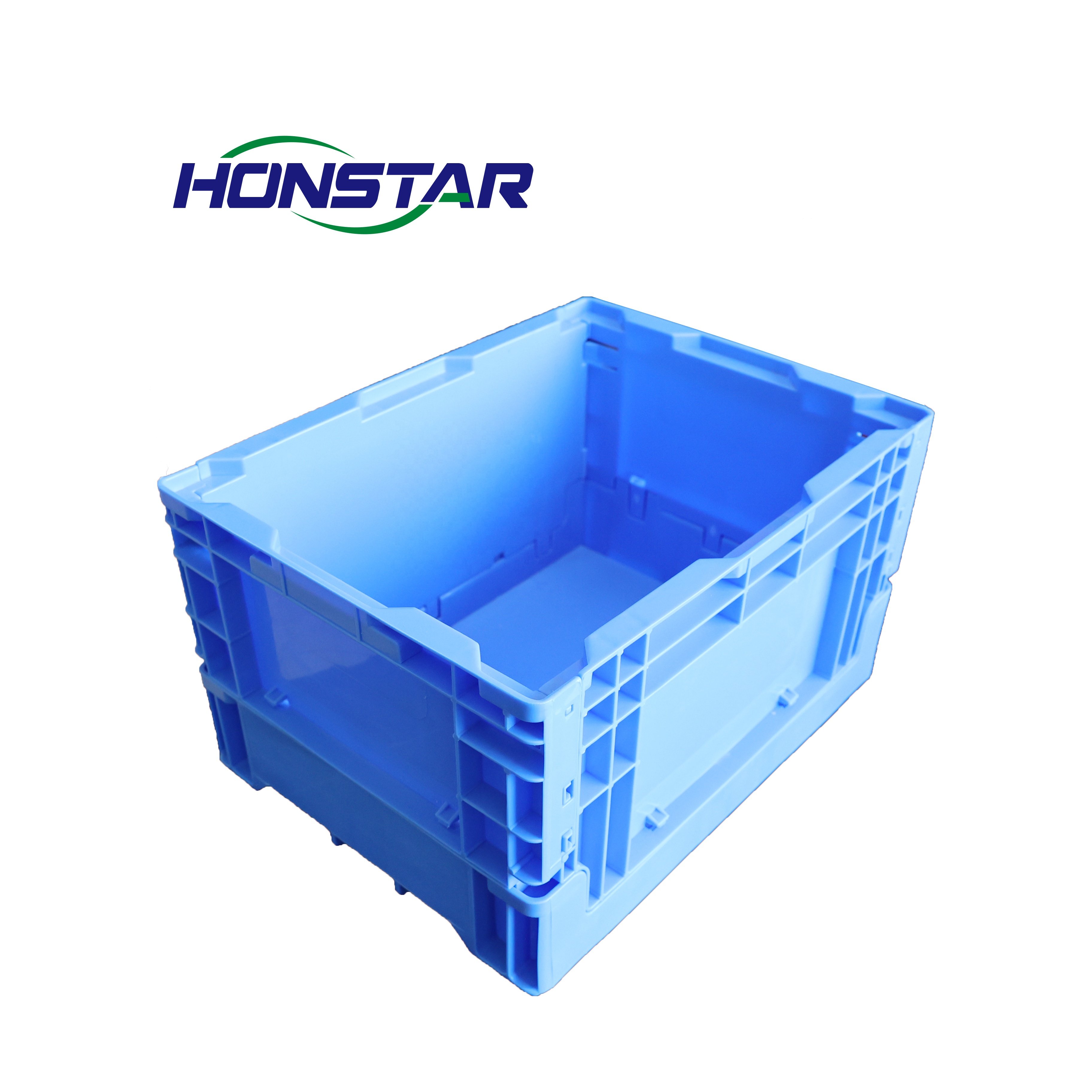 Source Factory Can Customize Blue PP Material Items Collection With Folding Storage Box