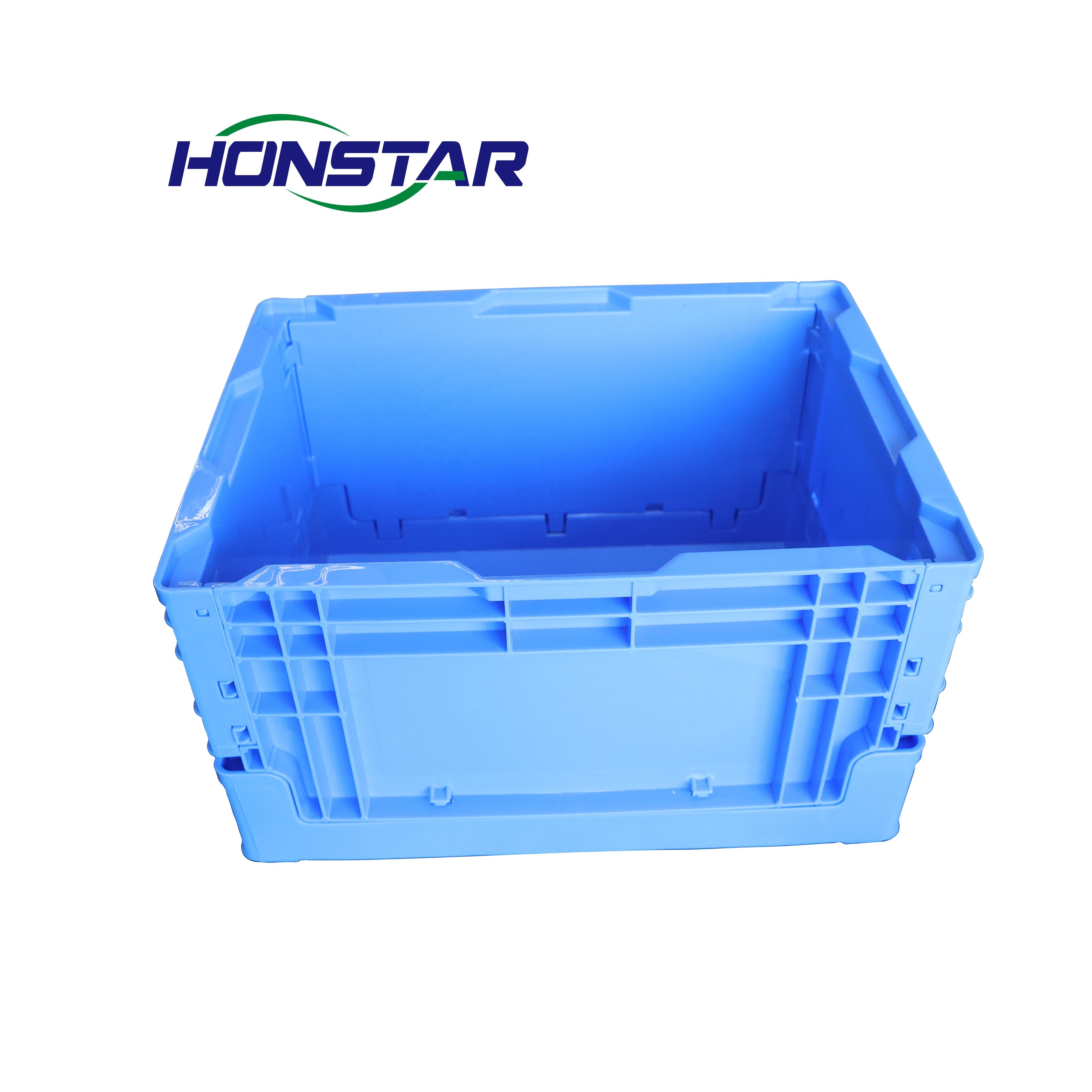 Source Factory Can Customize Blue PP Material Items Collection With Folding Storage Box