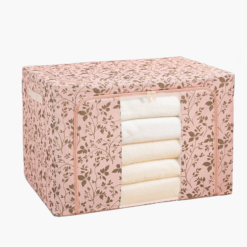 Thickened oversized clothes storage box fabric oversized capacity storage bag moving organizer box home storage box