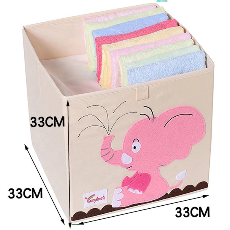 Factory Prices In China Kids Toy Box Chest Storage Organizer Sewn Fabric Storage Box Bins