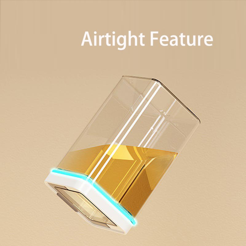 New Arrival BPA Free Clear Plastic Airtight Food Container for Kitchen and Pantry Organization