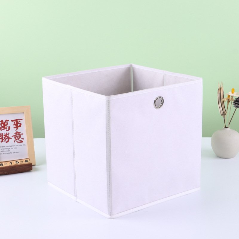 Custom Printed Blank Foldable Collapsible Storage Bins Organizers Shoes Clothes Storage Box