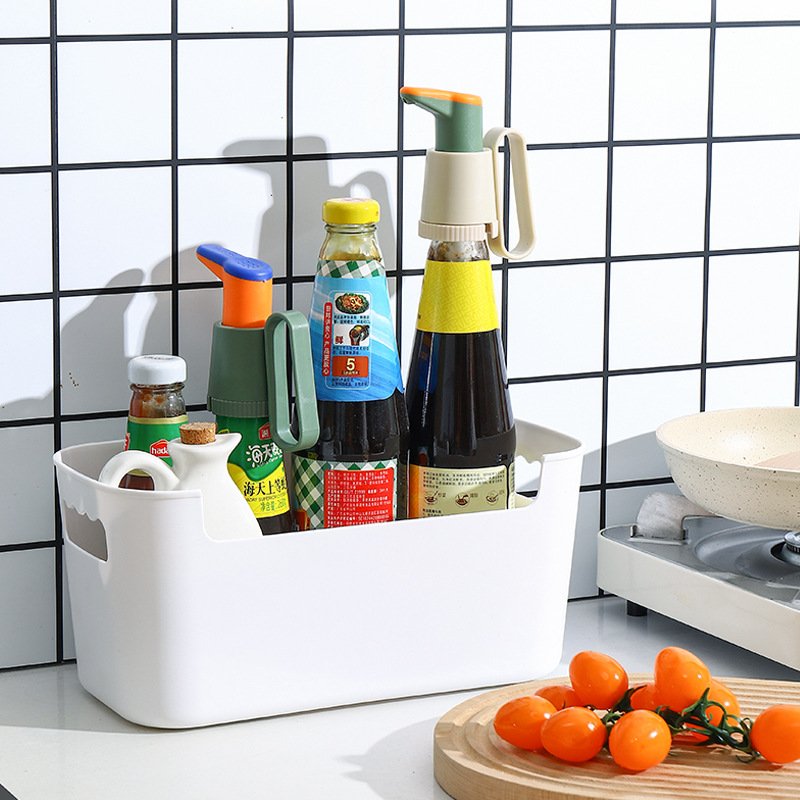Japanese desktop refrigerator drawer plastic kitchen food storage sorting box