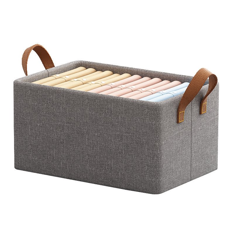 Popular products can be customized large capacity foldable clothes storage box portable storage box
