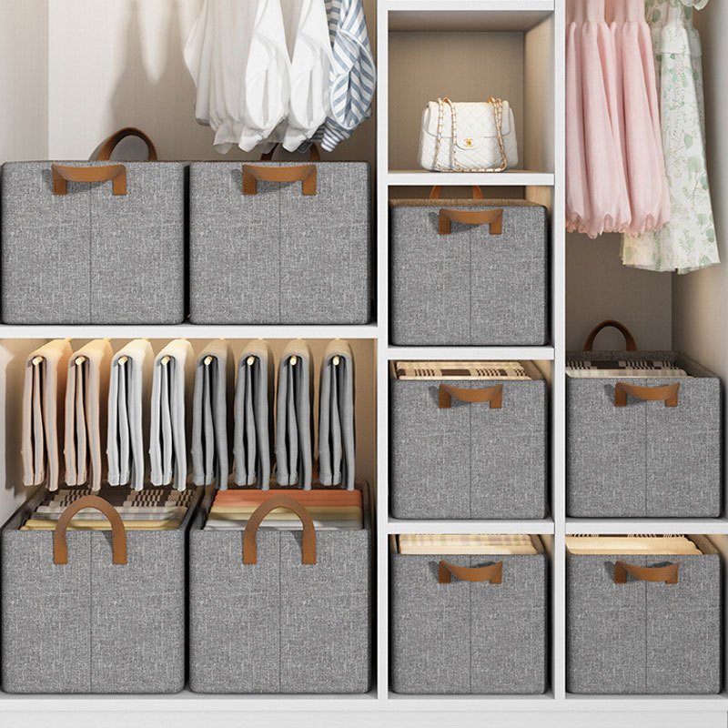 Popular products can be customized large capacity foldable clothes storage box portable storage box