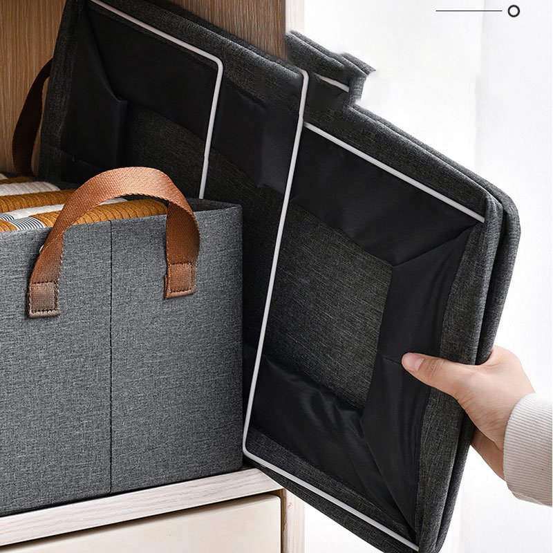 Popular products can be customized large capacity foldable clothes storage box portable storage box