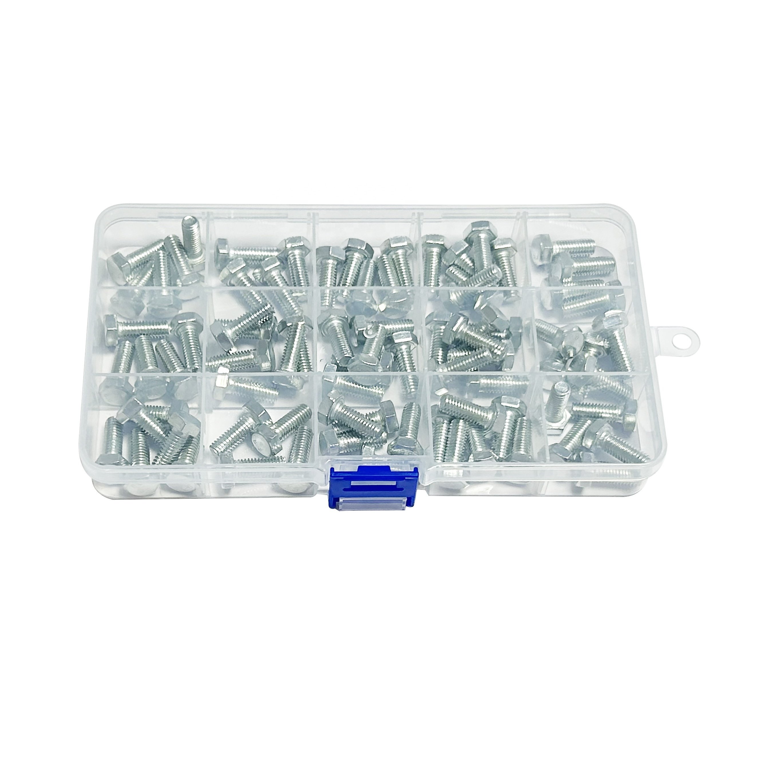 15 Grids Compartment Parts Transparent Component Plastic Storage Box for Packaging hardware accessories automotive parts