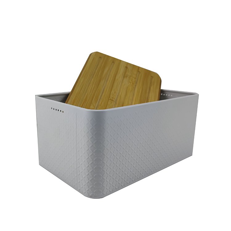 BX good price bamboo bread box for kitchen countertop container food storage box bread bin for kitchen