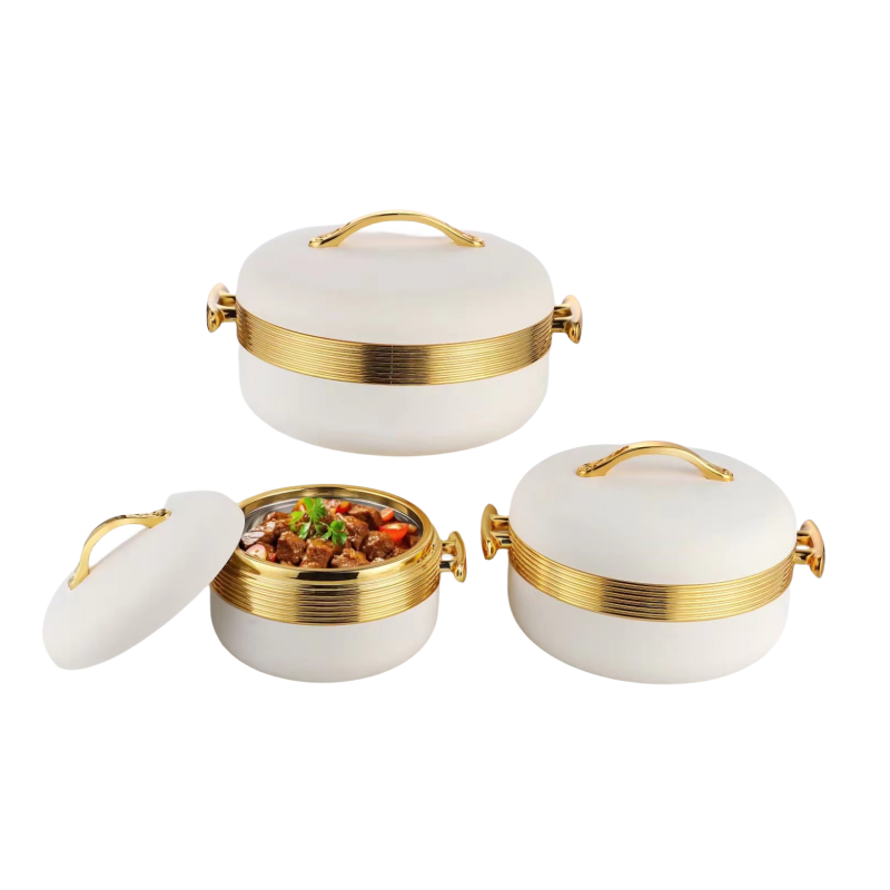 Wholesale Portable Big Capacity Insulated Food Warmer 1L+2L+3.5L 3pcs Set Food Storage & Container for Ramadan Use