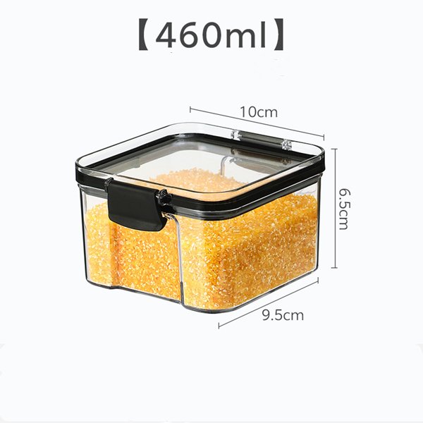Wholesale Portable Air Tight Clear Plastic Food Storage Box For Home Office Kitchen Use Freshness Preservation No BPA