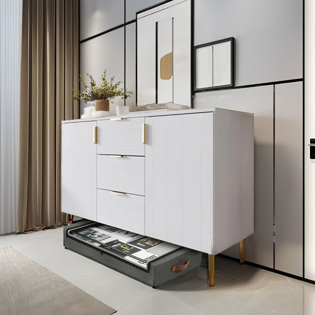 Classic Underbed Storage Rolling Drawers New Folding Shoes and Clothes Organizer with Wheels Space Saving PC Plastic
