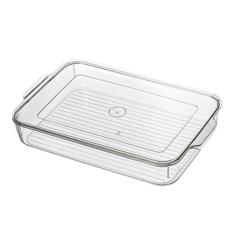 Large capacity plastic kitchen organization storage refrigerator food storage containers