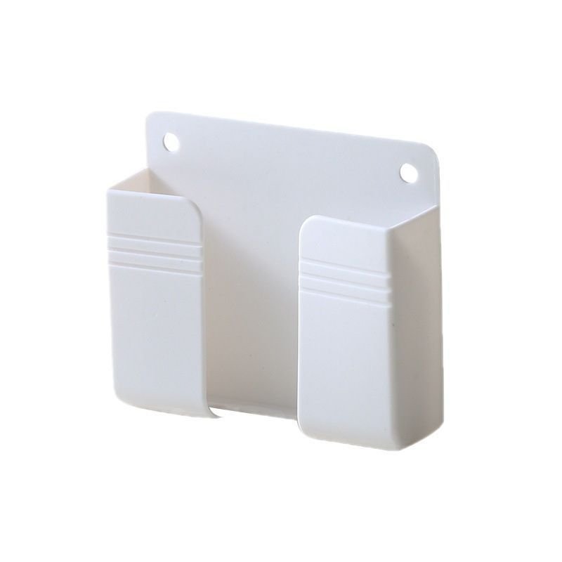 Hot Multifunction New Wall Phone Holder Adhesive Mobile Phone Wall Charger Holder And Remote Control Stand