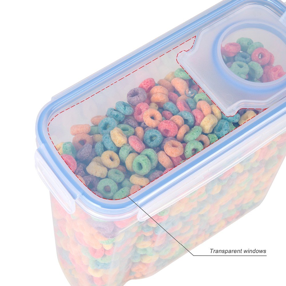 PP Plastic Airtight Home Kitchen Food Storage Dry Food Cereal Storage Container