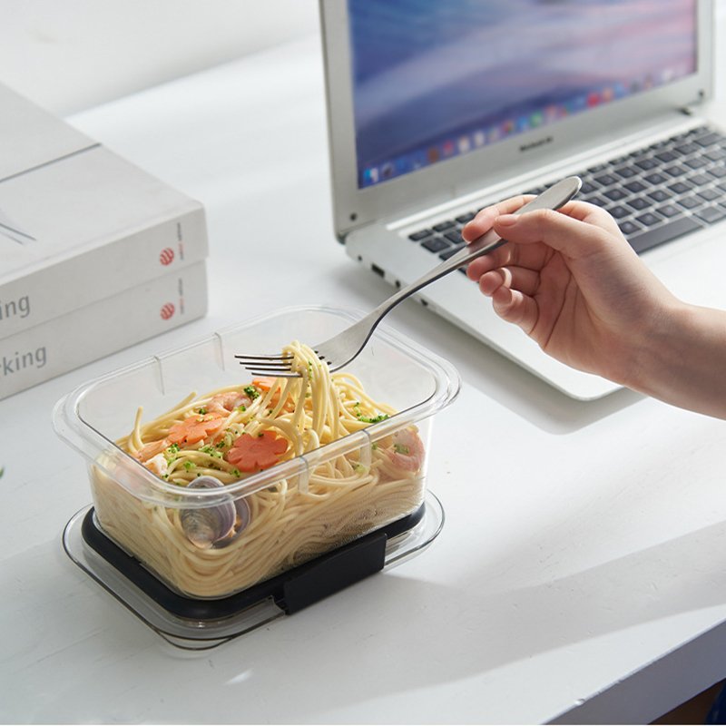 Refrigerator Plastic Sealed Storage Container Set For Food Big Capacity Vegetables Fruits Keep Fresh Conatiners