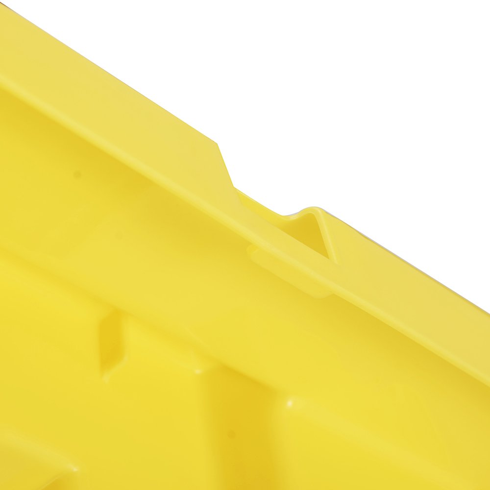 High quality 80l heavy duty plastic storage box with snap lid