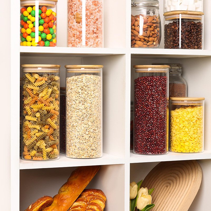 New Arrival Transparent Food Storage Container Set with Lids for Pasta Other Foods