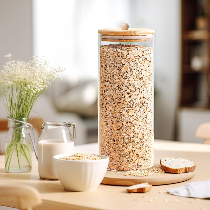 New Arrival Transparent Food Storage Container Set with Lids for Pasta Other Foods