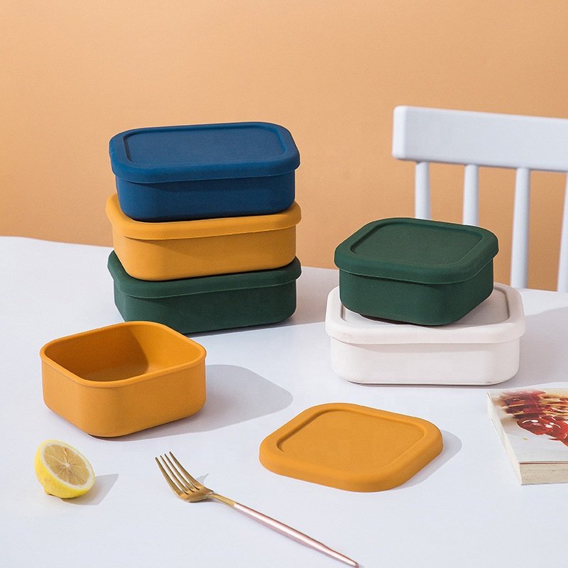 Hot Selling Reusable Food Storage Box Multifunctional Food Containers Fruit Snack Storage Box Lunch Box With Lid