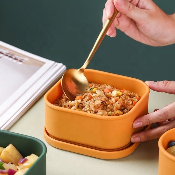 Hot Selling Reusable Food Storage Box Multifunctional Food Containers Fruit Snack Storage Box Lunch Box With Lid